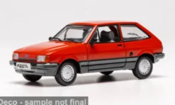 IXO Ford Fiesta MK II, rot, 1984, 1:43, New