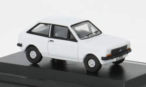 Oxford Ford Fiesta MK I, weiss, 1:76, Outlet