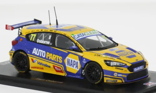 Spark Ford Focus, BTCC, 2025, #77, S.Osborne, 1:43, Online