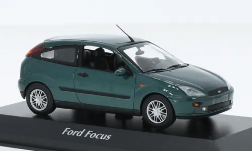 Maxichamps Ford Focus MK I, grün, 1998, 1:43, Clearance
