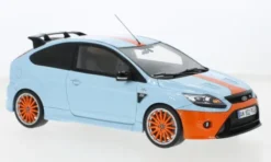 Ottomobile Ford Focus MK II RS Le Mans Classic Edition, hellblau/orange, 2010, 1:18, Discount