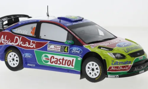 IXO Ford Focus RS WRC, Rallye WM, Rallye Sardinien, 2009, #4, J-M.Latvala/M.Antilla, 1:24, New