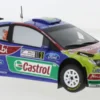IXO Ford Focus RS WRC, Rallye WM, Rallye Sardinien, 2009, #3, M.Hirvonen/J.Lehtinen, 1:24, Best