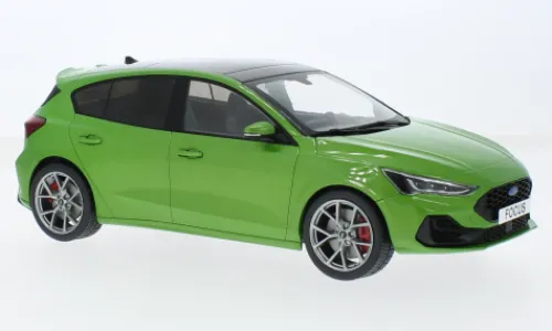 MCG Ford Focus ST, grün, 2022, 1:18, Online