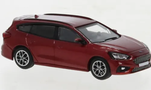 PCX87 Ford Focus Turnier ST-Line, dunkelrot, 2020, 1:87, Hot