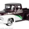 Motormax Ford F-100 Pick Up, dunkelrot/weiss, 1956, 1:24, Online