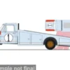 ACME Ford F-350 Ramp Truck, hellblau, 1970, 60th Anniversary 24 Hours of Le Mans 1966, #1, 1:18, Best