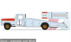 ACME Ford F-350 Ramp Truck, hellblau, 1970, 60th Anniversary 24 Hours of Le Mans 1966, #1, 1:18, Best