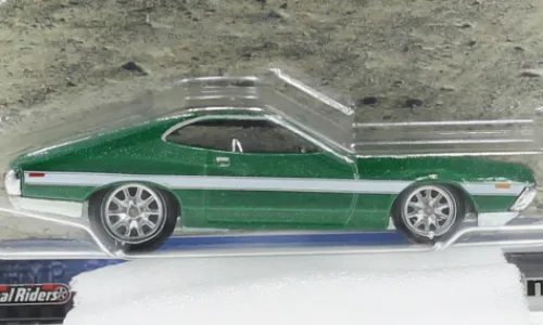 Hot Wheels Premium Ford Grand Torino Sport, grün/weiss, Fast & Furious, 1:64, Clearance