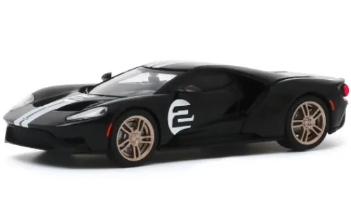 Greenlight Ford GT 66 Heritage Edition, schwarz/silber, 2017, 1:43,