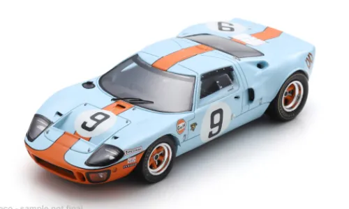 Spark Ford GT40 Mk I, 24h Le Mans, 1968, John Wyer Automotive Engineering, #9, P.Rodriguez/L.Bianchi, 1:43,