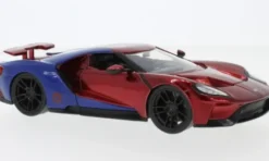Jada Ford GT, rot/blau, 2017, Marvel Avengers - Spider Man, 1:24, Sale