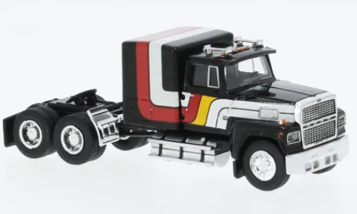 Brekina Ford LTL 9000, schwarz/weiss, 1978, 1:87,