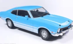 WhiteBox Ford Maverick, hellblau/weiss, 1974, 1:24, Discount