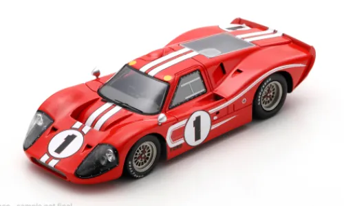 Spark Ford MK IV, 24h Le Mans, 1967, Shelby-American Inc., #1, D.Gurney/A.J.Foyt, 1:43, New