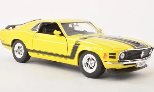Welly Ford Mustang Boss 302, gelb, 1970, 1:24, Discount