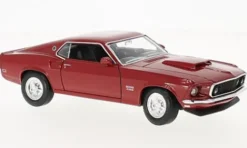 Welly Ford Mustang Boss 429, rot, 1969, 1:24, New