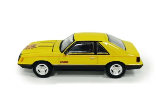 Greenlight Ford Mustang Cobra Fastback, hellgelb, 1979, 1:64, Discount