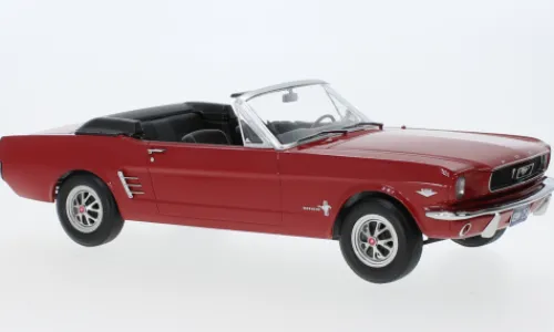 Norev Ford Mustang Convertible, rot, 1966, 1:18, Clearance