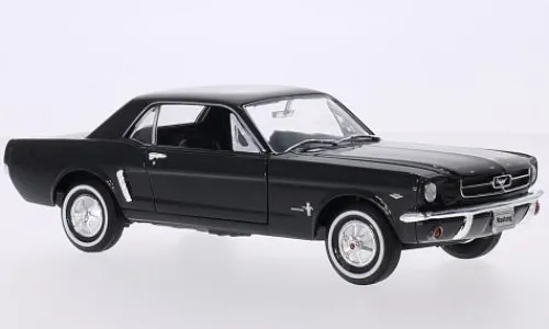 Welly Ford Mustang Coupe, schwarz, 1964, 1:24, Discount