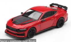 Mini GT Ford Mustang Dark Horse, rot/schwarz, 2025, 1:64, Hot