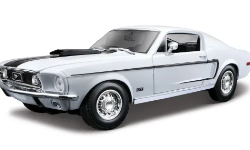 Maisto Ford Mustang GT Cobra Jet, weiss/schwarz, 1968, 1:18, Sale