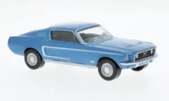 Norev Ford Mustang GT Fastback, hellblau, 1968, 1:43, Best