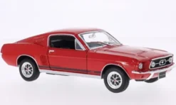 Welly Ford Mustang GT Fastback, rot, 1967, 1:24, New