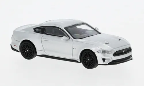 Minichamps Ford Mustang GT, silber, 2018, 1:87, Clearance