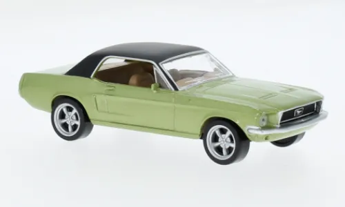 Norev Ford Mustang, hellgrün/schwarz, 1968, 1:43, Clearance