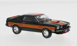 IXO Ford Mustang II Cobra, schwarz/Dekor, 1977, 1:43,