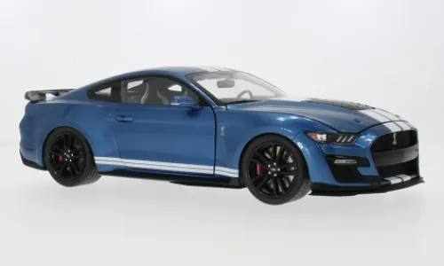 IXO Ford Mustang Shelby GT 500, blau/weiss, 2022, 1:18, Sale