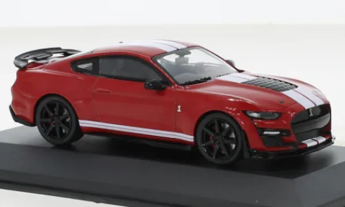 Solido Ford Mustang Shelby GT 500 Fast Track, rot/weiss, 2020, 1:43, Online