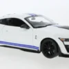Maisto Ford Mustang Shelby GT500, weiss/blau, 2020, 1:18, Hot
