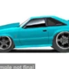 Maisto Ford Mustang SVT Cobra, türkis, 1993, 1:64,