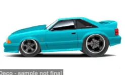 Maisto Ford Mustang SVT Cobra, türkis, 1993, 1:64,