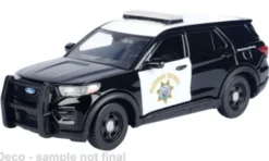 Motormax Ford Police Interceptor Utility, 2022, California Highway Patrol, 1:43, Hot