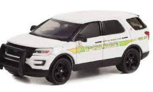 Greenlight Ford Police Interceptor Utility, 2017, City of North Pole Police (AK), 1:64, New