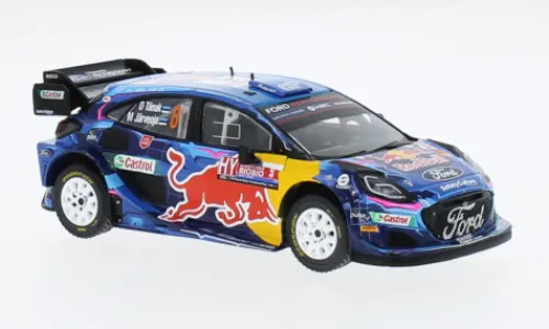 IXO Ford Puma Rally1, Rallye WM, Rally Chile, 2023, Red Bull, #8, O.Tanak/M.Jarveoja, 1:43, Discount