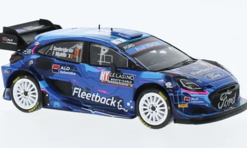 IXO Ford Puma Rally1, Rallye WM, Rallye Monte Carlo, 2023, #9, J.Serderidis/F.Miclotte, 1:43, Best