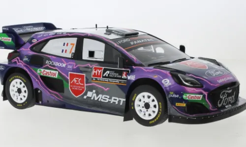 IXO Ford Puma Rally 1, Rallye WM, Rally Acropolis, 2022, #7, P.-L. Loubet/V.Landais, 1:18, New
