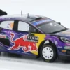 Spark Ford Puma Rally1, Rallye WM, Safari Rallye, 2022, M-Sport Ford World Rally Team, Red Bull, #19, S.Loeb/I.Galmiche, 1:43, Hot