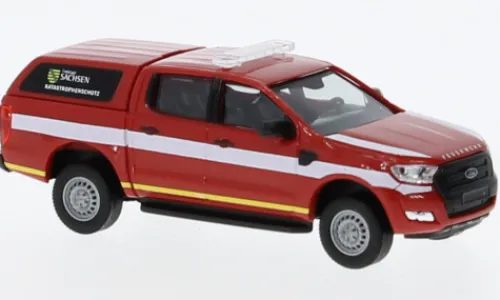 Busch Ford Ranger, 2016, Katastrophenschutz Sachsen, 1:87, Clearance