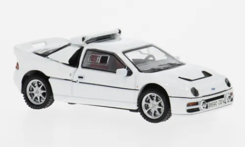 Tarmac Works Ford RS200, weiss, 1:64,