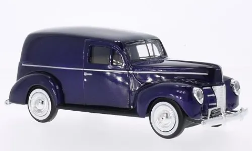 Motormax Ford Sedan Delivery Van, violett, 1940, 1:24, Hot