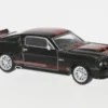 Pop Race Ford Shelby Mustang GT500, dunkelanthrazit/rot, 1:64, Best