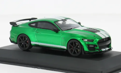 Solido Ford Shelby Mustang GT500, grün/weiss, 1:43, Outlet