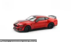Pop Race Ford Shelby Mustang GT-350R, rot/schwarz, 1:64, Best