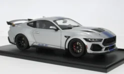 Solido Ford Shelby Mustang Super Snake, hellgrau/blau, 1:18, Hot