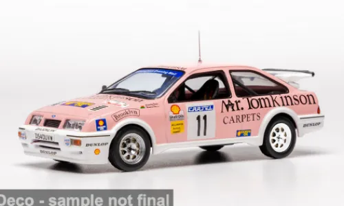 IXO Ford Sierra RS Cosworth, Cartel International Rally, 1989, #11, G.Evans/H.Davies, 1:43, Discount